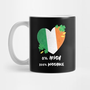 0% Irish 100% Kissable Mug